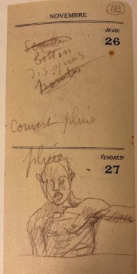 Bonnard agenda